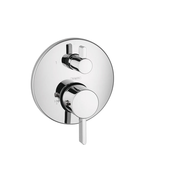 hansgrohe 04230000 S Thermostatic Trim with 6.75 x x 3.00 inches, Chrome