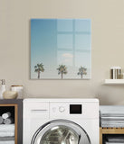 Kate and Laurel A Trio Of Palm Trees Floating Acrylic Art by Laura Evans, 23x...