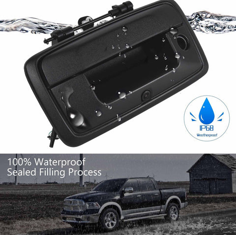 Anina Tailgate Handle Backup Camera Replacement for 2014-2018 Chevy Silverado...