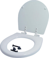 Jabsco 29097-1000 Replacement Toilet Seat and Lid, Compact Size Small