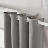 Blackout Extra Long Curtain 14ft Length,Triple Weave Energy Saving Thermal In...