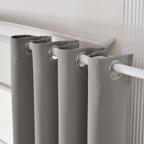 Blackout Extra Long Curtain 14ft Length,Triple Weave Energy Saving Thermal In...