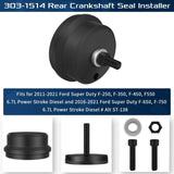 303-1514 6.7L Rear Crankshaft Seal Installer Tool, Fits for 2011-2021 Ford Su...