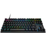 CORSAIR K60 RGB TKL RGB Tenkeyless Optical-Mechanical Wired Gaming Keyboard -...