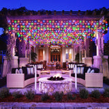 Icicle Christmas Lights, 98FT 1216 LED Icicle Lights for Outside with 228 Dro...