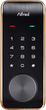 Alfred DB2-B Smart Door Lock Deadbolt Touchscreen Keypad, Pin Code + Key Entr...