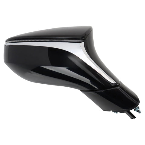 TRQ Right Mirror Manual Folding without Blind Spot Indicator Passenger Side C...