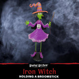 Haunted Hill Farm Iron Witch