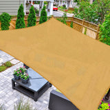 AsterOutdoor Sun Shade Sail Rectangle 16' x 16' UV Block Canopy for Patio Bac...