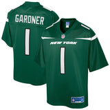 NFL PRO LINE Men's Ahmad Sauce Gardner Gotham Green New York Jets Replica Jer...