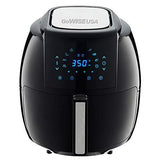 GoWISE USA 1700-Watt 5.8-QT 8-in-1 Digital Air Fryer with 5.8-QT, Black