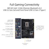 ASUS TUF Gaming Z790-Plus WiFi LGA 1700(Intel 14th,12th &13th Gen) ATX Gaming...