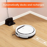 ILIFE V3s Pro Robot Vacuum Cleaner, Tangle-free Suction , 1 Pack, Pearl White