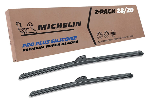 Michelin 40-2820SPBA Pro Plus Silicone Twin Pack 28 & 20 inch Wiper Blade Fit...