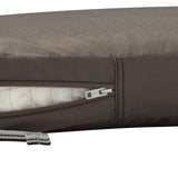 Classic Accessories Ravenna Seat Cushion, 21x21x3 Inch (Pack of 1), Dark Taup...
