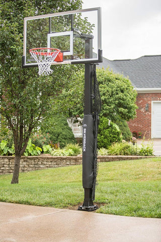 Silverback Basketball Yard Large (10 feet wide by 8 tall), White/Black