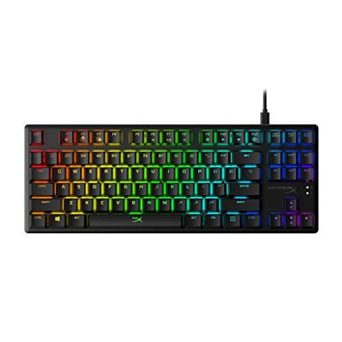 HyperX Alloy Origins Core - Tenkeyless Mechanical Gaming Keyboard, TKL, Black