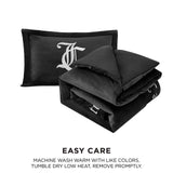 Juicy Couture - Comforter Set - Gothic Design Bedding - Twin/Twin XL - 2 Piec...