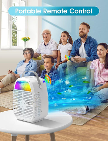 AI Portable Air Conditioners Fan,Evaporative Mini Misting Air Conditioner,Por...