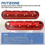 Valve Cover Set Compatible with 1997-2013 LSA LS9 GM Chevy Corvette ZR1 LSA C...