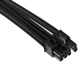 CORSAIR Premium Individually Sleeved PSU Cables Starter Kit &#8211; Black, 2 Yr