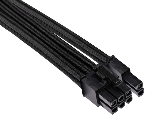 CORSAIR Premium Individually Sleeved PSU Cables Starter Kit &#8211; Black, 2 Yr