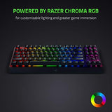 Razer BlackWidow V3 Tenkeyless TKL Mechanical Gaming Keyboard, Classic Black