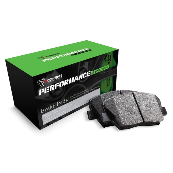 R1 Concepts Front Performance Sport Series Brake Pads 2115-0617-00| Fits 1993...