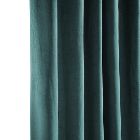 HPD Half Price Drapes Heritage Plush Velvet Curtains 84 Inches Long Room Dark...