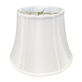 Royal Designs Modified Bell Lamp Shade - White - 11 x 18 x 13.5