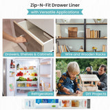 Con-Tact Brand Adhesive Zip-N-Fit Solid Grip Drawer and Shelf Non-Slip Liner,...