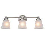 Aspen Creative 62070-1A, Three-Light Metal Bathroom Vanity Wall Light Fixture...