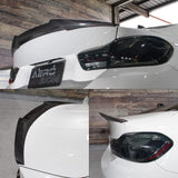 AeroBon Real Carbon Fiber Trunk Spoiler Compatible with 2017-2023 BMW 5 Serie...