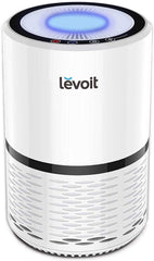 LEVOIT Air Purifiers for Home, HEPA Filter Smoke, Dust and 1 Pack, White