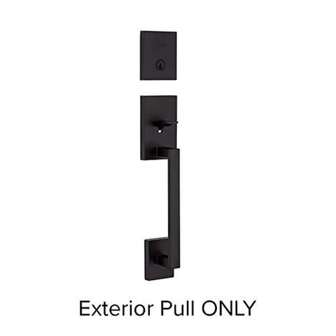 Kwikset San Clemente Front Door Lock Handle and Deadbolt Set, Entry Handleset...