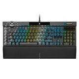 Corsair K100 RGB Optical-Mechanical Wired Gaming OPX- Optical Switch, Black