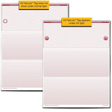 VersaCheck UV Secure Checks - 250 Blank Business Voucher Checks - Burgundy El...