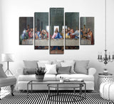 NAN Wind 5 Piece Large Size the Last Supper by Leonardo da Vinci Classic Art ...