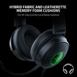 Razer Kraken V3 Wired USB Gaming Headset: Triforce Titanium Standard, Black