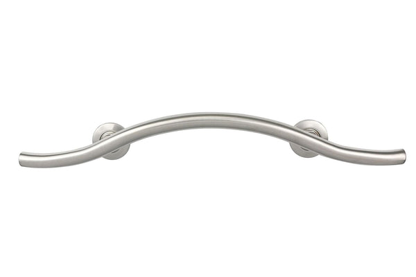 30-inch Designer Maverick Double Arched Curved/Wave Bathroom Shower Grab Bar,...