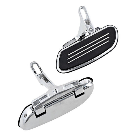 Chrome Streamliner Passenger Footboard Floor Board Mount Kit Compatible with ...