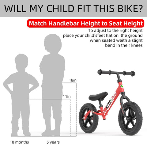 RoyalBaby Toddler Balance Bike for 2 to 5 Years Old Boys Girls Toys Gift, Lig...