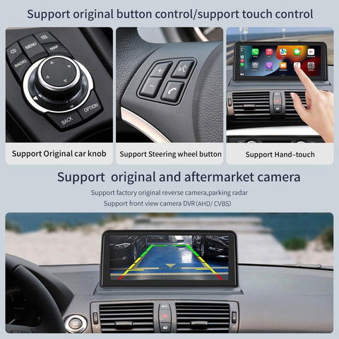 Wireless Carplay/Android Auto 10.25'' Touch Screen Multimedia Radio Receiver ...