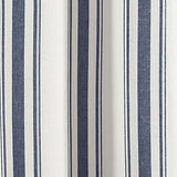 Lush Decor Farmhouse Stripe Yarn Dyed Eco-Friendly 42"W x 108"L, Navy