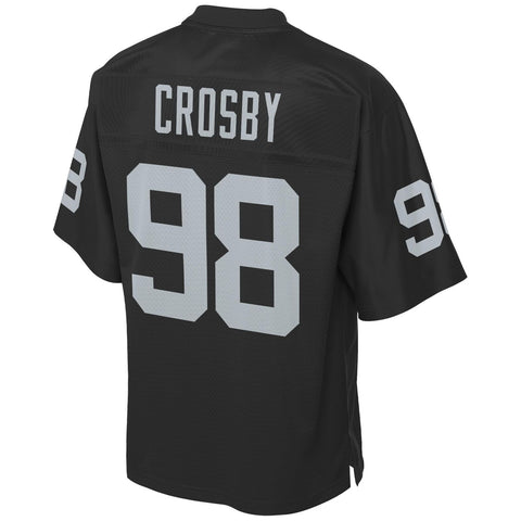 NFL PRO LINE Men's Maxx Crosby Black Las Vegas Raiders Team Player Jersey