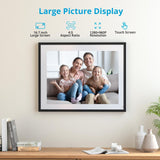 Dragon Touch Digital Picture Frame 16.7 inch 4:3 Touch Screen Large Digital P...