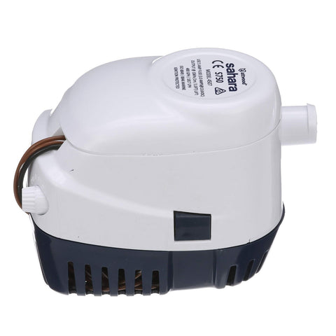 Attwood 4507-7 Sahara S750 Automatic Bilge Pump, 12-Volt, 1.5-Amp Draw, &#190;-I