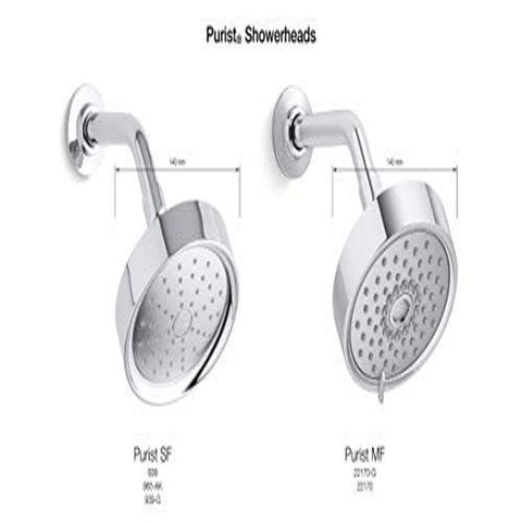 Purist® 2.5 Gpm Multifunction Showerhead with Katalyst® Polished Chrome