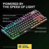 SteelSeries New Apex 9 TKL – HotSwap Optical Mini Keyboard – 9, Rgb