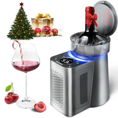 Electric Wine Chiller - Portable Wine Chillers for Bottles 750ml - Rapid Sing...